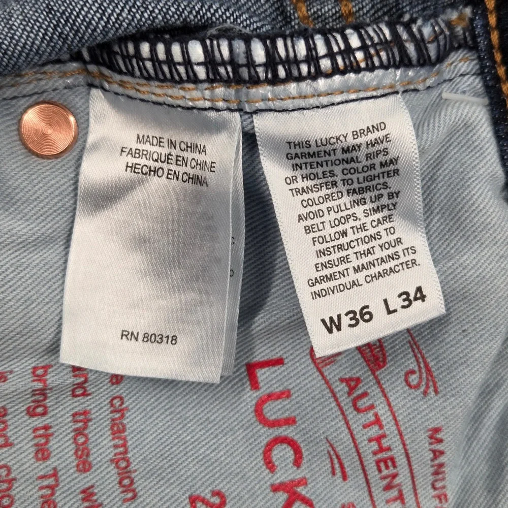 Lucky Brand Men’s Straight Jeans - Blue